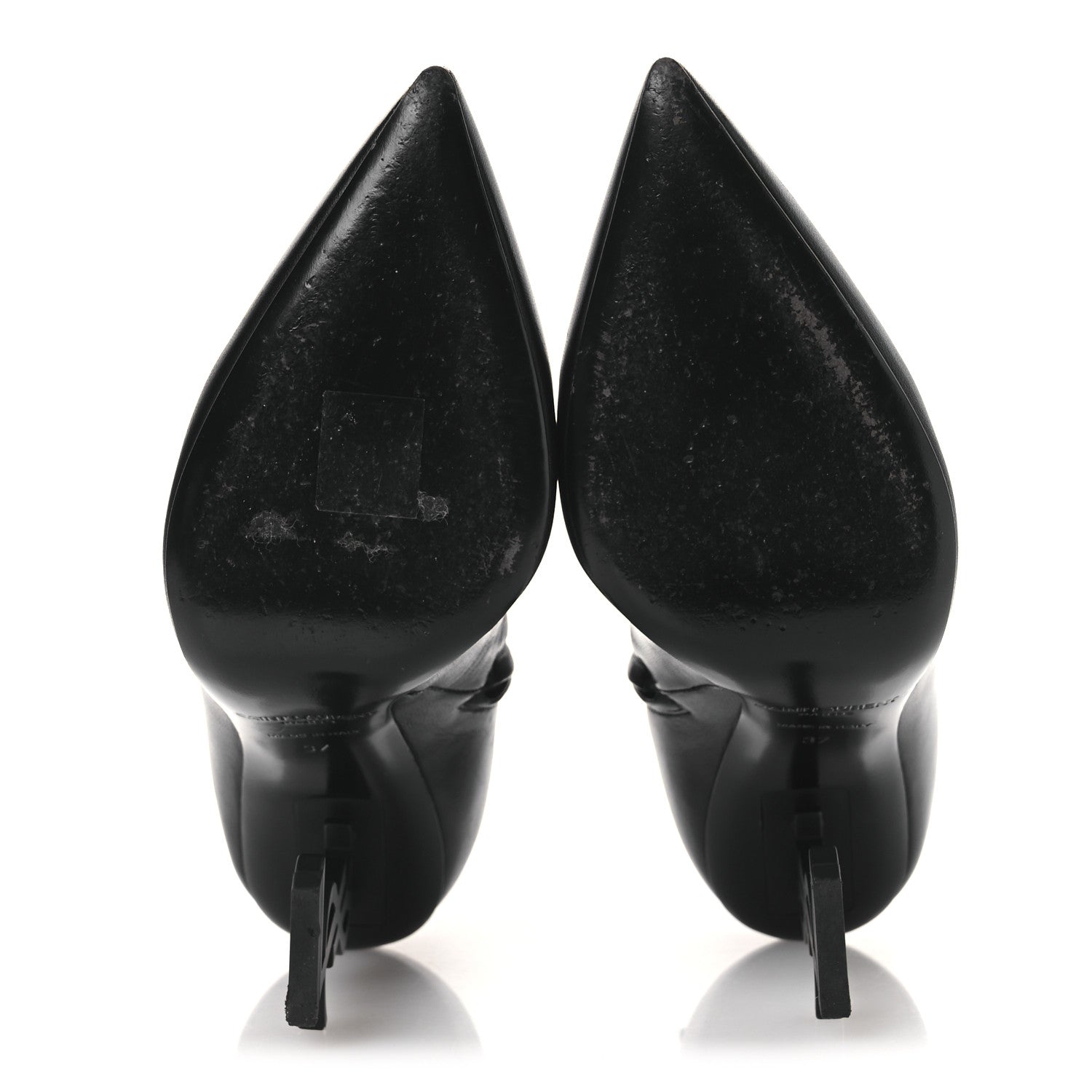 Saint Laurent Nappa Vendome Opyum 110 Ankle Boots 37 Black 7 of 13