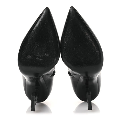 Saint Laurent Nappa Vendome Opyum 110 Ankle Boots 37 Black 7 of 13