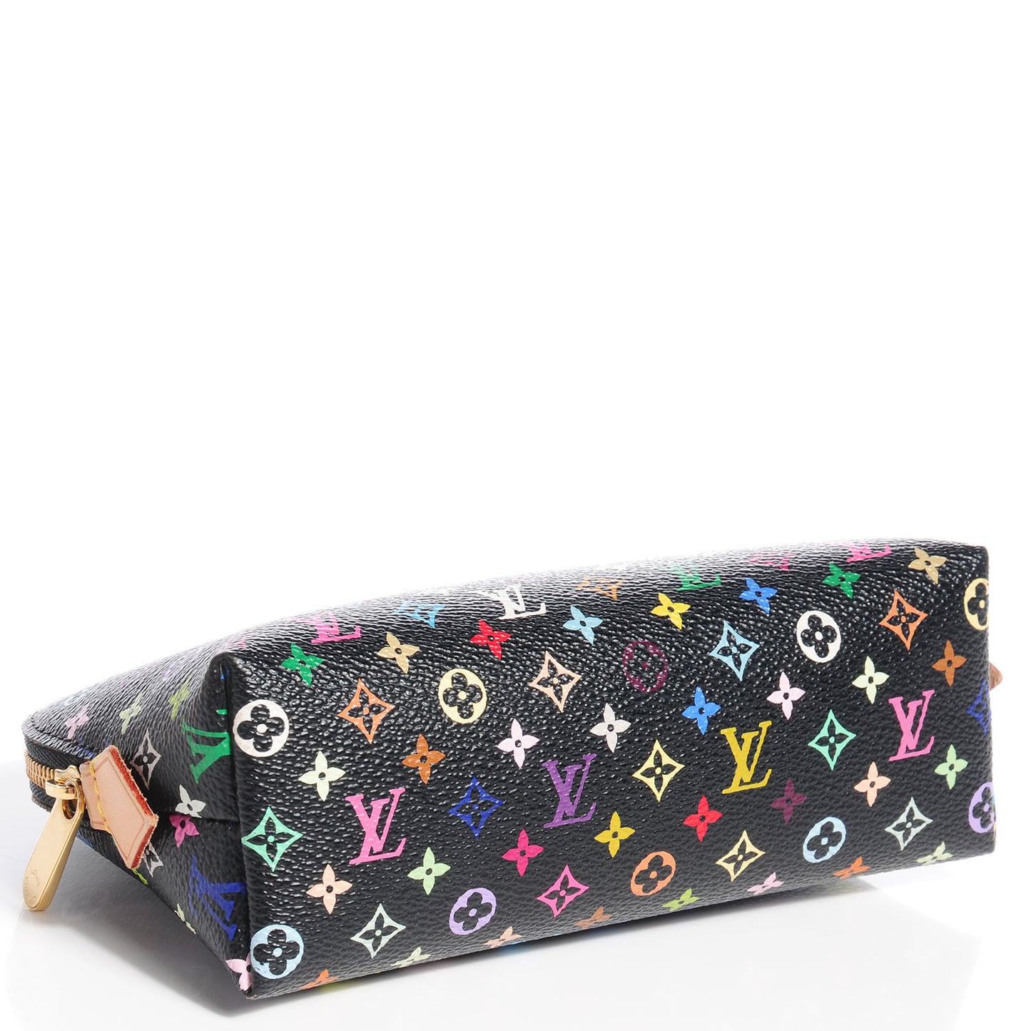 Monogram Multicolor Cosmetic Pouch Black Grenade