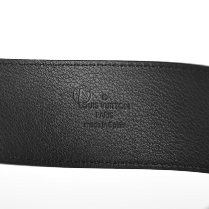 Louis Vuitton Calfskin 45mm LV Capucine Initiales Belt 90 36 Black 5 of 9