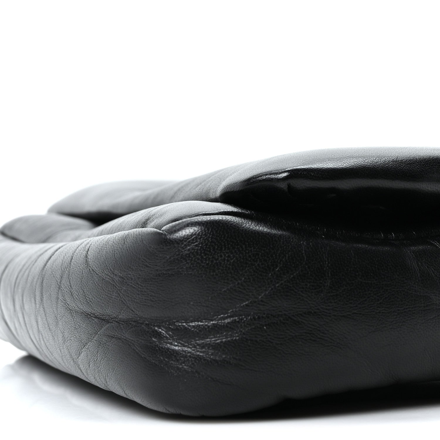 Gucci Lambskin Mini GG Milano Top Handle Shoulder Bag Black 10 of 10