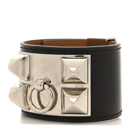Hermes Box Collier De Chien CDC Bracelet S  Black 2 of 12