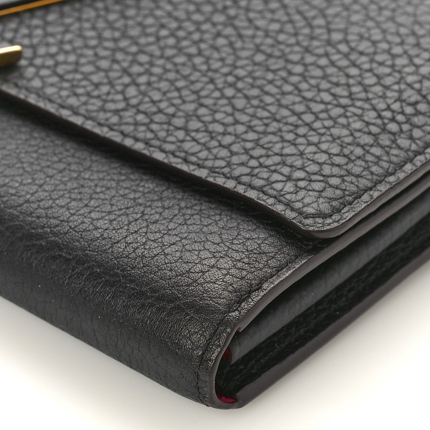 Louis Vuitton Taurillon Capucines Wallet Black 8 of 9