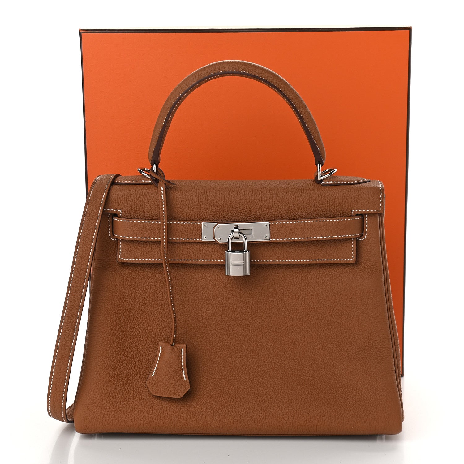 Hermes Togo Kelly Retourne 28 Gold 13 of 13