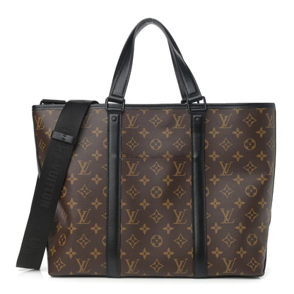 Louis Vuitton Monogram Macassar Weekend Tote PM 1 of 8