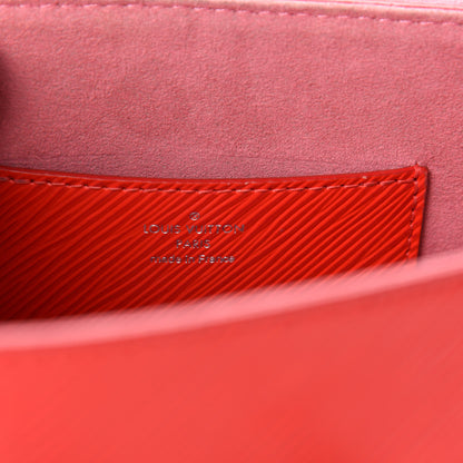 Louis Vuitton Epi Twist Shoulder Bag MM Coquelicot 12 of 14