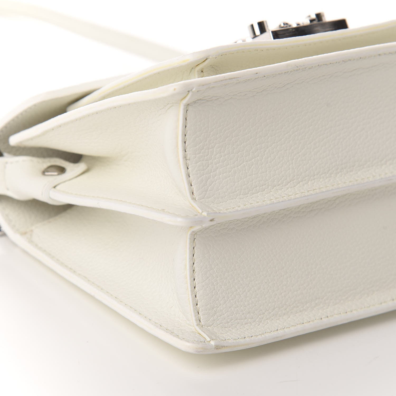 MCM Calfskin Park Avenue Mini Patricia Crossbody Bag White 6 of 10