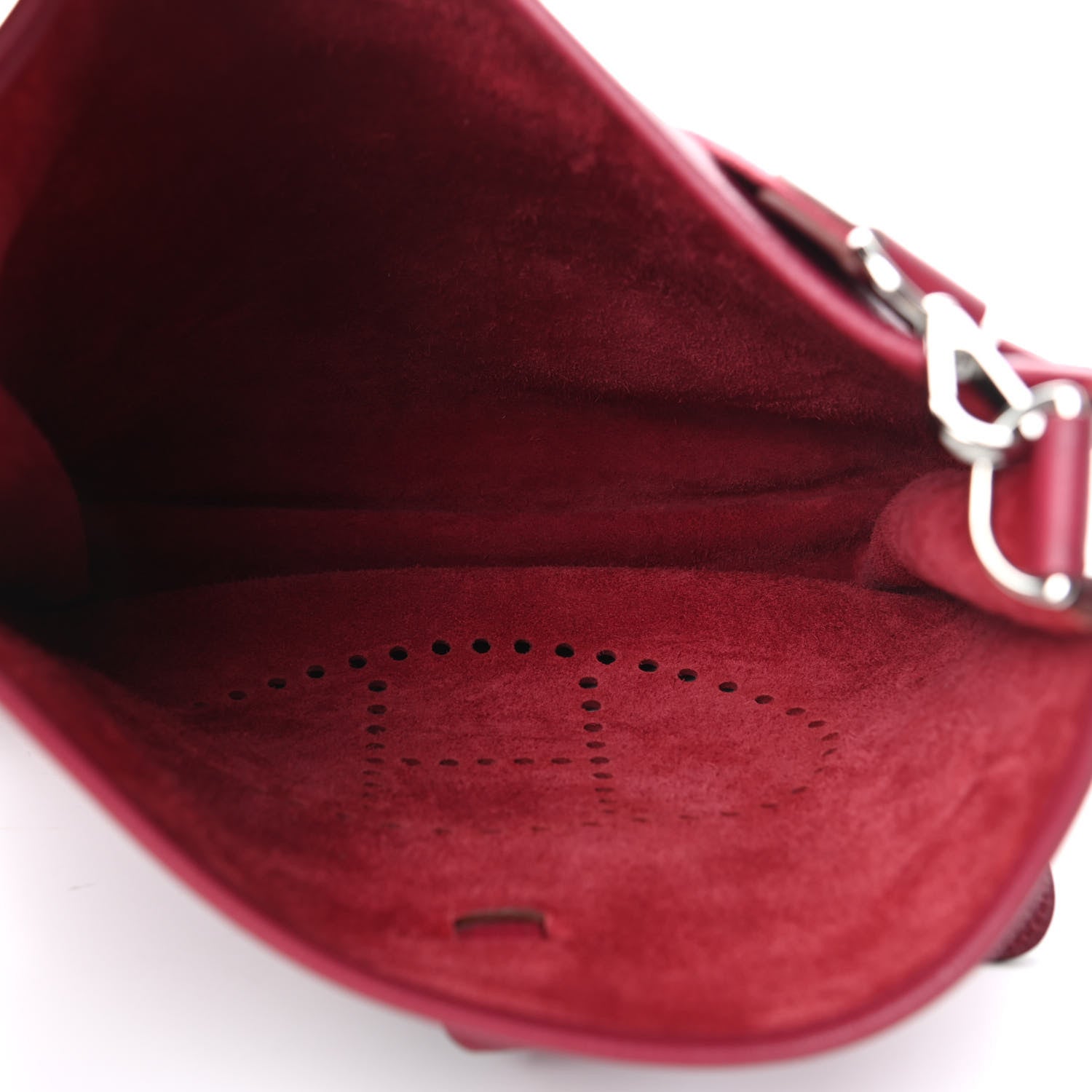 Hermes Taurillon Clemence Evelyne III GM Rubis 5 of 10