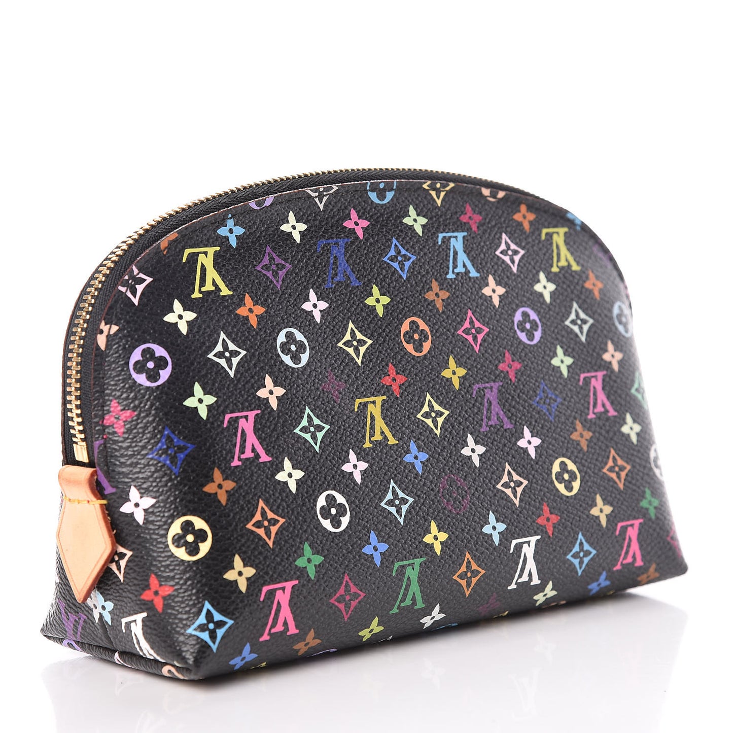Monogram Multicolor Cosmetic Pouch Black Grenade