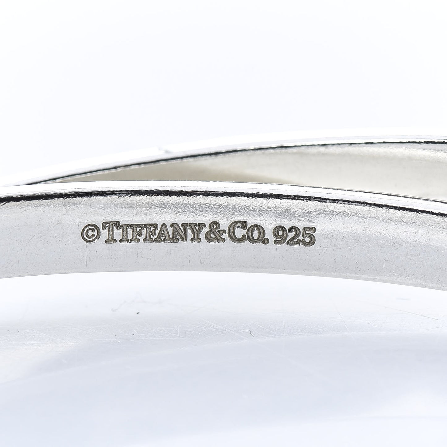Sterling Silver 1837 Interlocking Bangle Bracelet