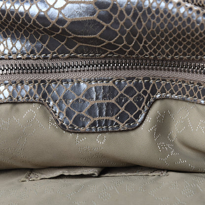 Stella McCartney Eco Python Big Falabella Tote Brown 6 of 9