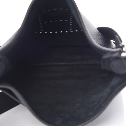 Hermes Taurillon Clemence Evelyne III PM Black 6 of 14