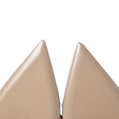 Valentino Garavani Patent Rockstud 100mm Pumps 35 Water Rose Poudre 9 of 9
