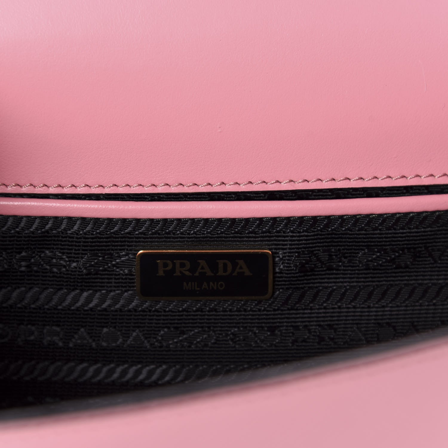 Prada Saffiano Soft Calfskin Chain Crossbody Bag Petalo 8 of 9
