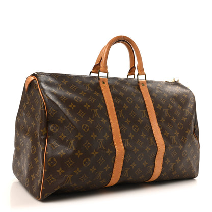 Louis Vuitton Monogram Keepall 50 2 of 13