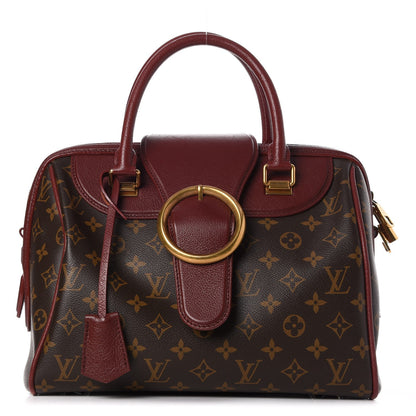 Louis Vuitton Monogram Golden Arrow Speedy Burgundy 1 of 9