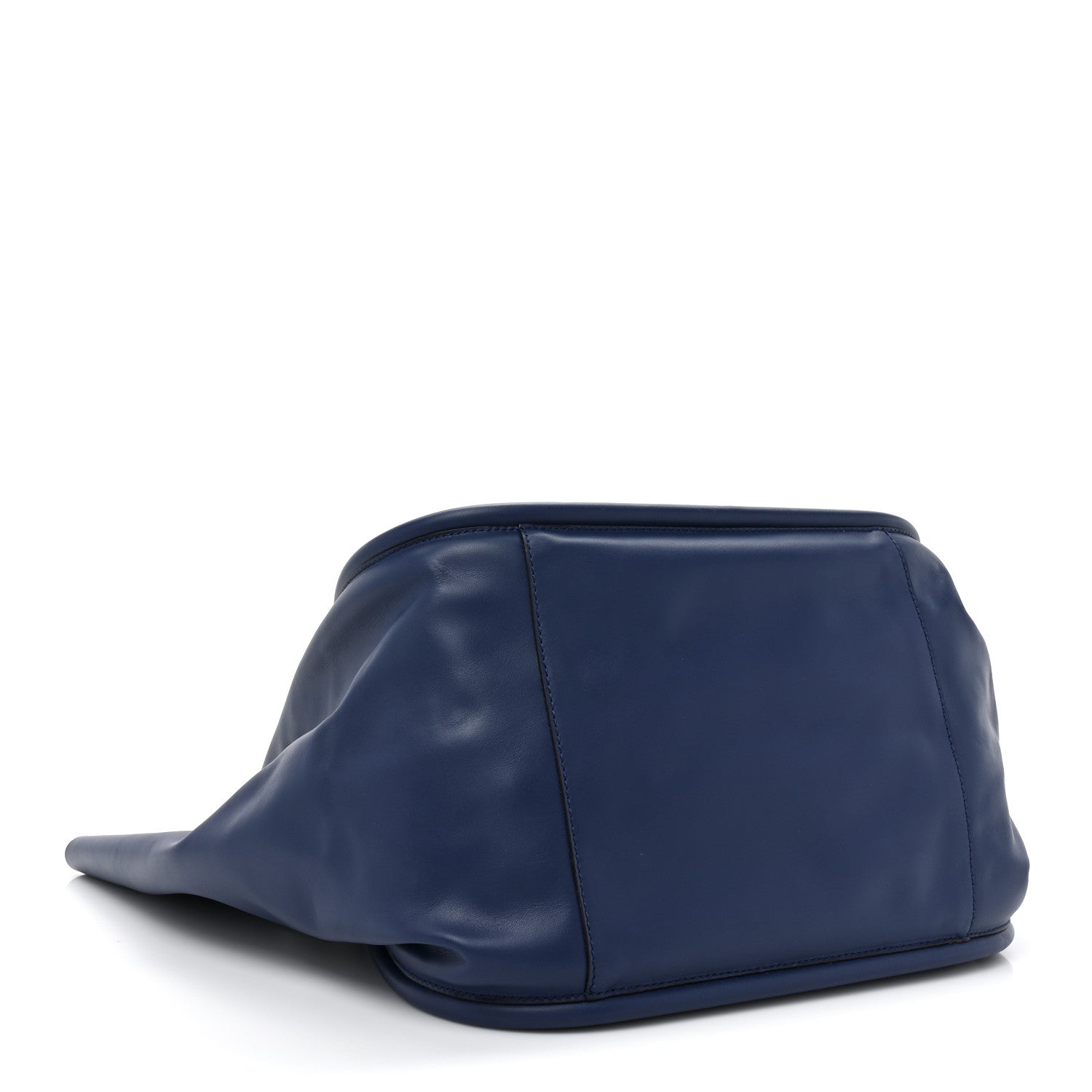 Proenza Schouler Calfskin XL Ruched Tote Dark Navy 5 of 11