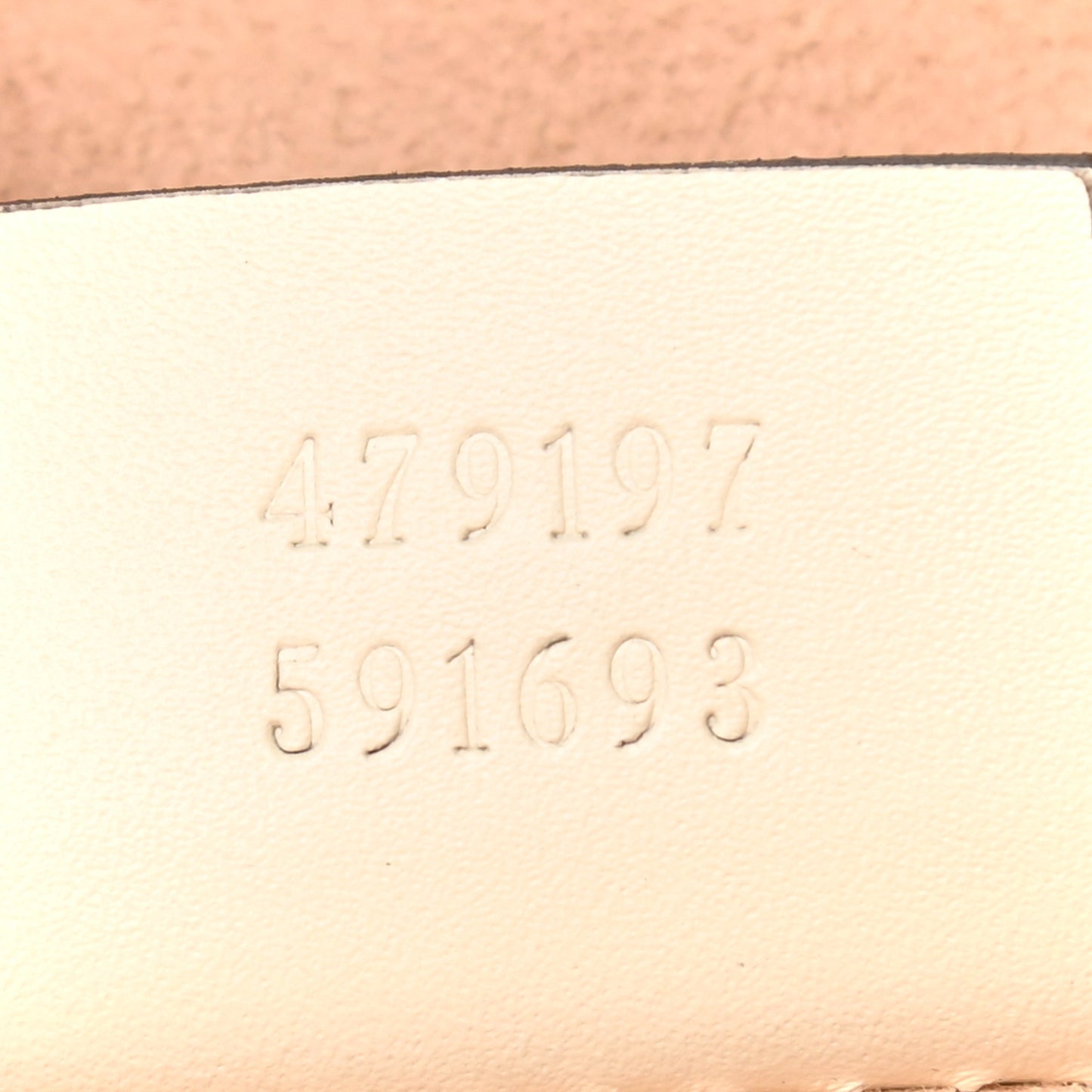 GG Supreme Monogram Medium Padlock Tote White