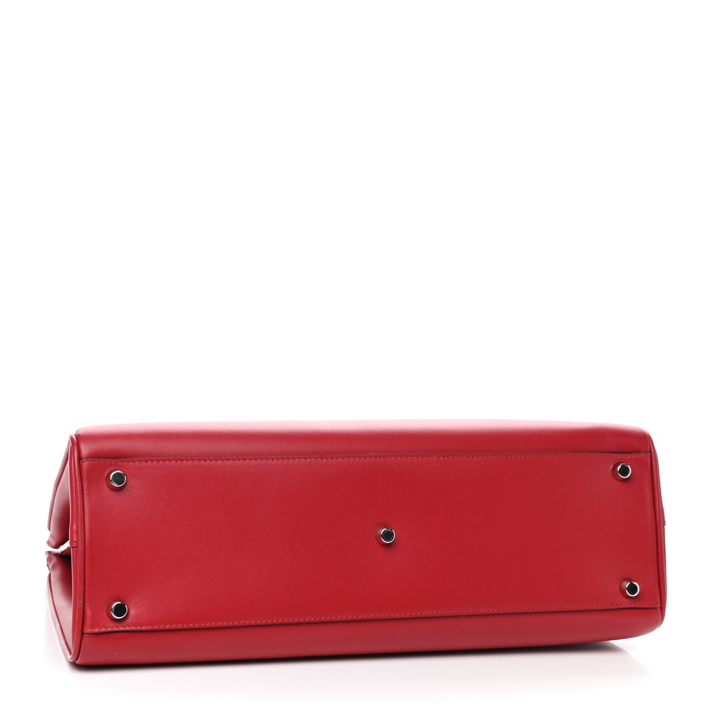 Shibuya Calfskin Medium Zumi Top Handle Bag Hibiscus Red