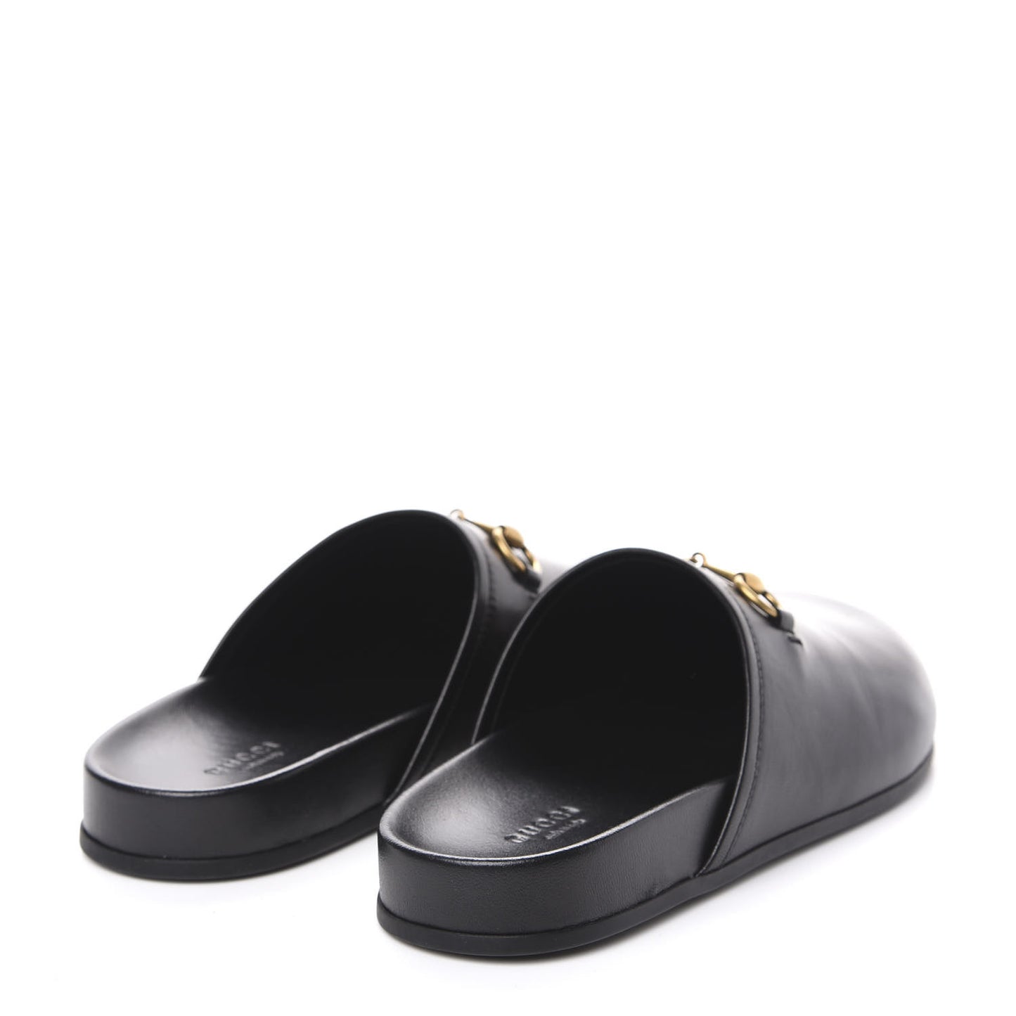 Malaga Kid Womens Horsebit River Slippers 36 Black