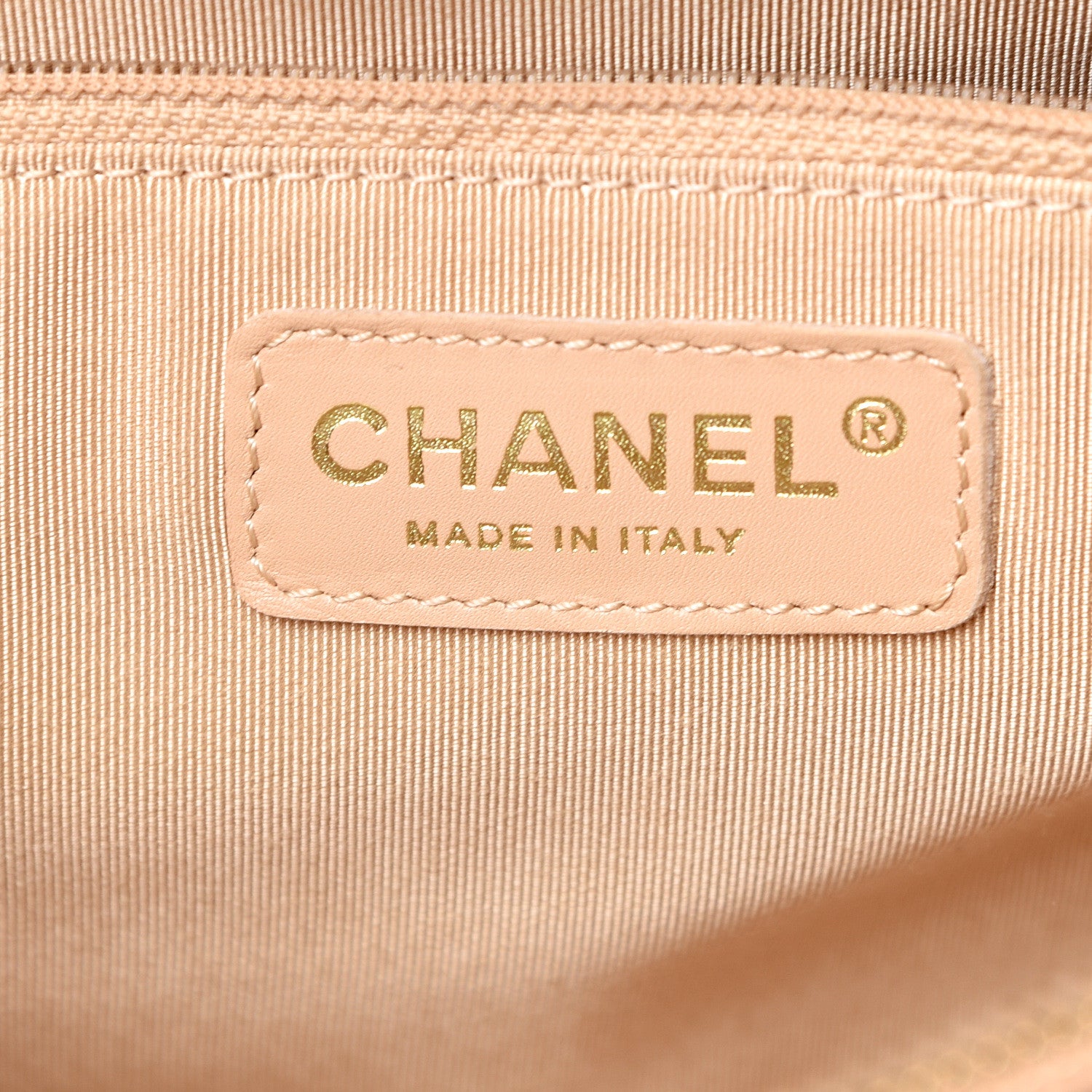 Chanel Caviar Quilted Grand Shopping Tote GST Beige Clair 5 of 11