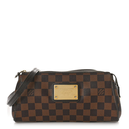 Louis Vuitton Damier Ebene Eva Clutch 1 of 9