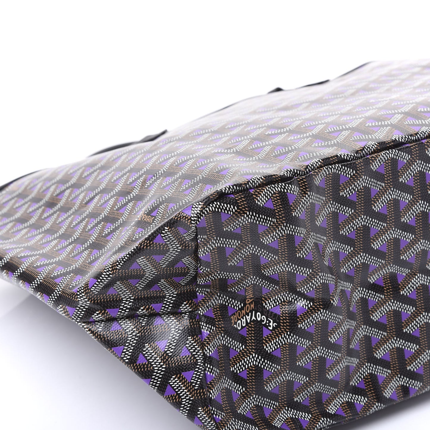 Goyardine Saint Louis Claire Voie PM Black Violet