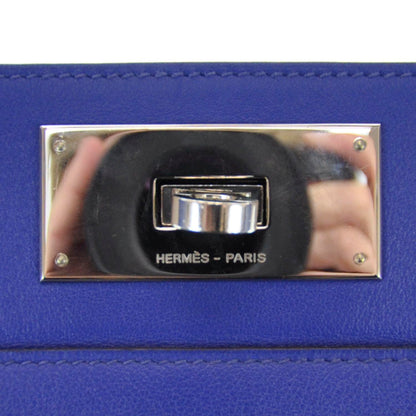 Hermes Swift Toolbox 33 Bleu Electrique 6 of 9