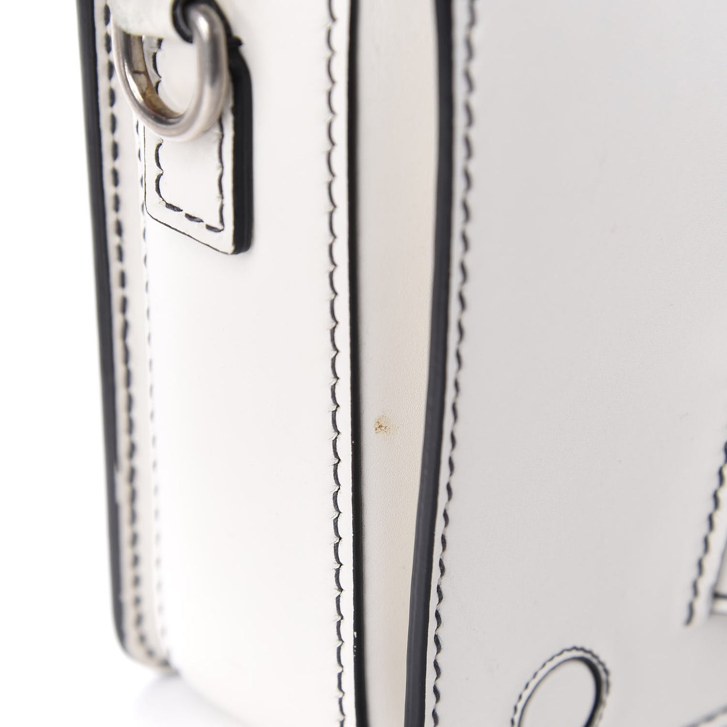 Smooth Calfskin Dio(r)evolution Flap Bag Off White