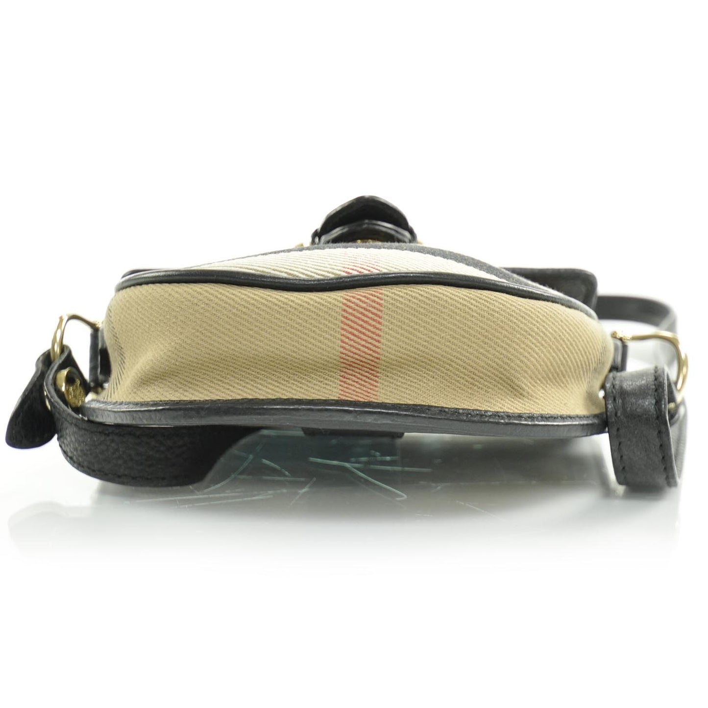 Prorsum Canvas Leather Small Check Crossbody Bag