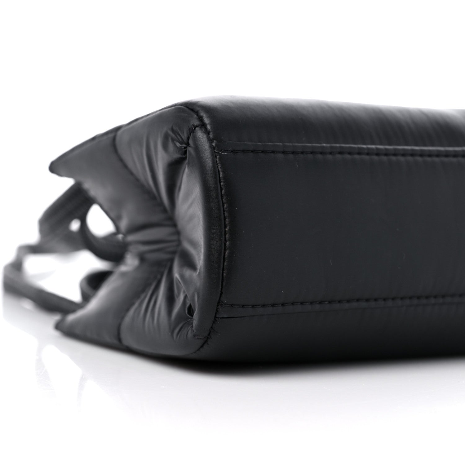 Telfar Nylon Small Puff Shopping Bag Black 7 of 12
