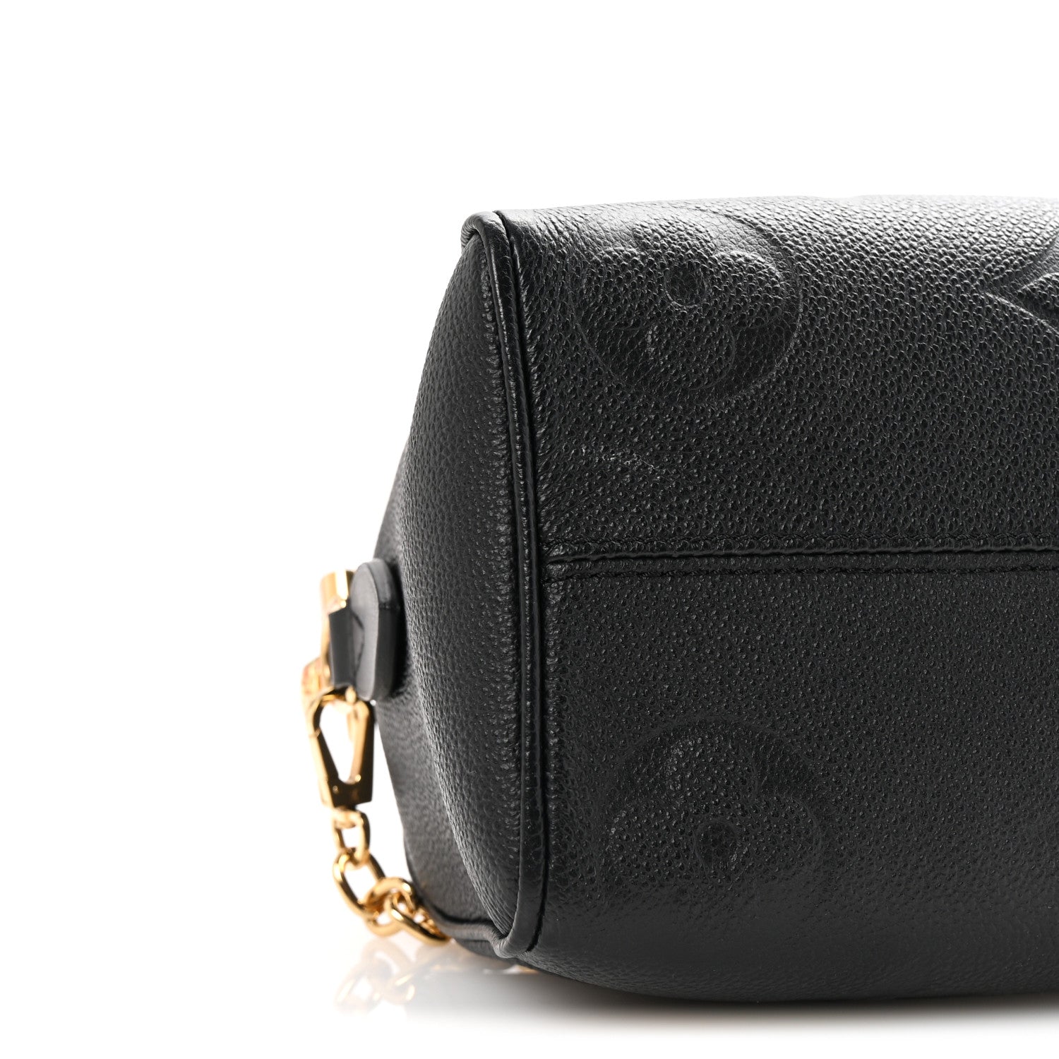 Louis Vuitton Empreinte Monogram Giant Speedy Bandouliere 20 Black 8 of 9