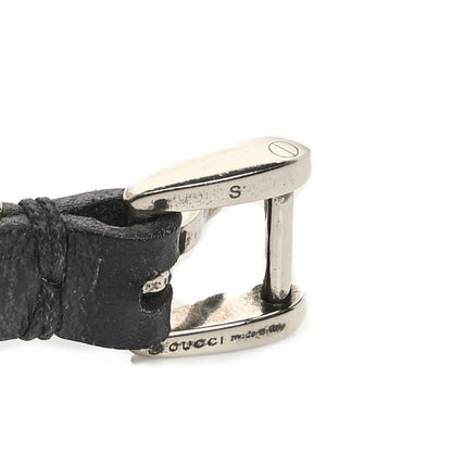 Gucci Calfskin Feline Heads Bracelet Black 4 of 4