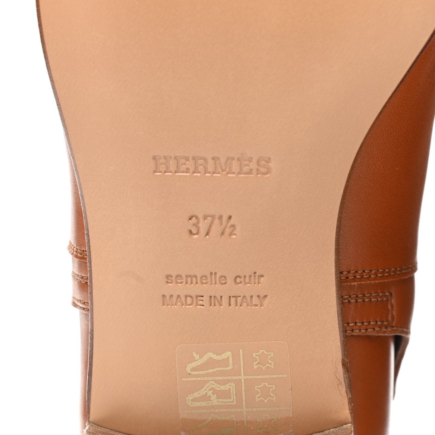 Calfskin Neo Low Boots 37.5 Natural