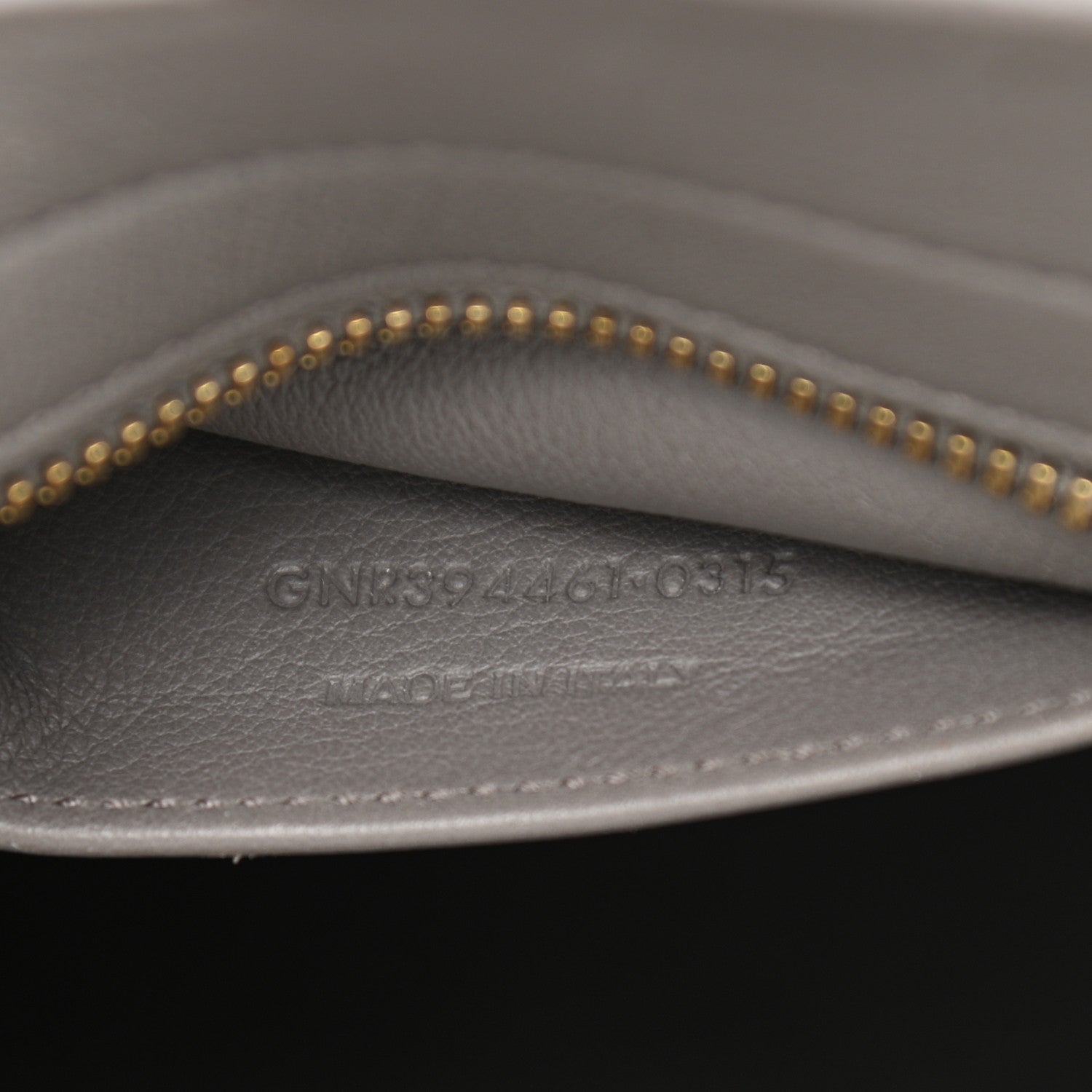 Saint Laurent Calfskin Small Monogram Cabas Grey 7 of 15