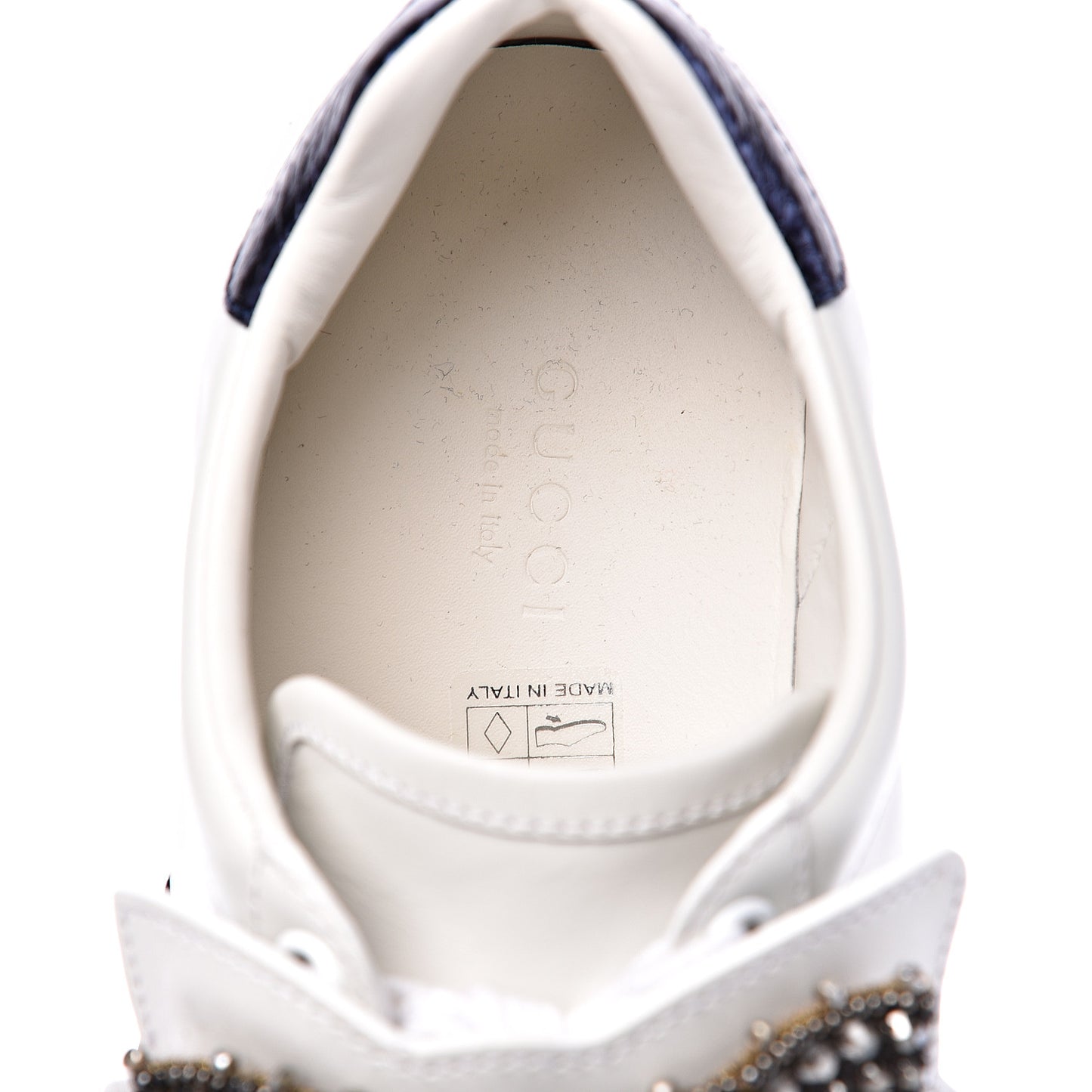 Calfskin Ayers Web Womens Ace Bow Lace Sneakers 35.5 White