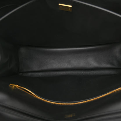 Balenciaga Smooth Calfskin Large Rodeo Top Handle Handbag Black 6 of 11