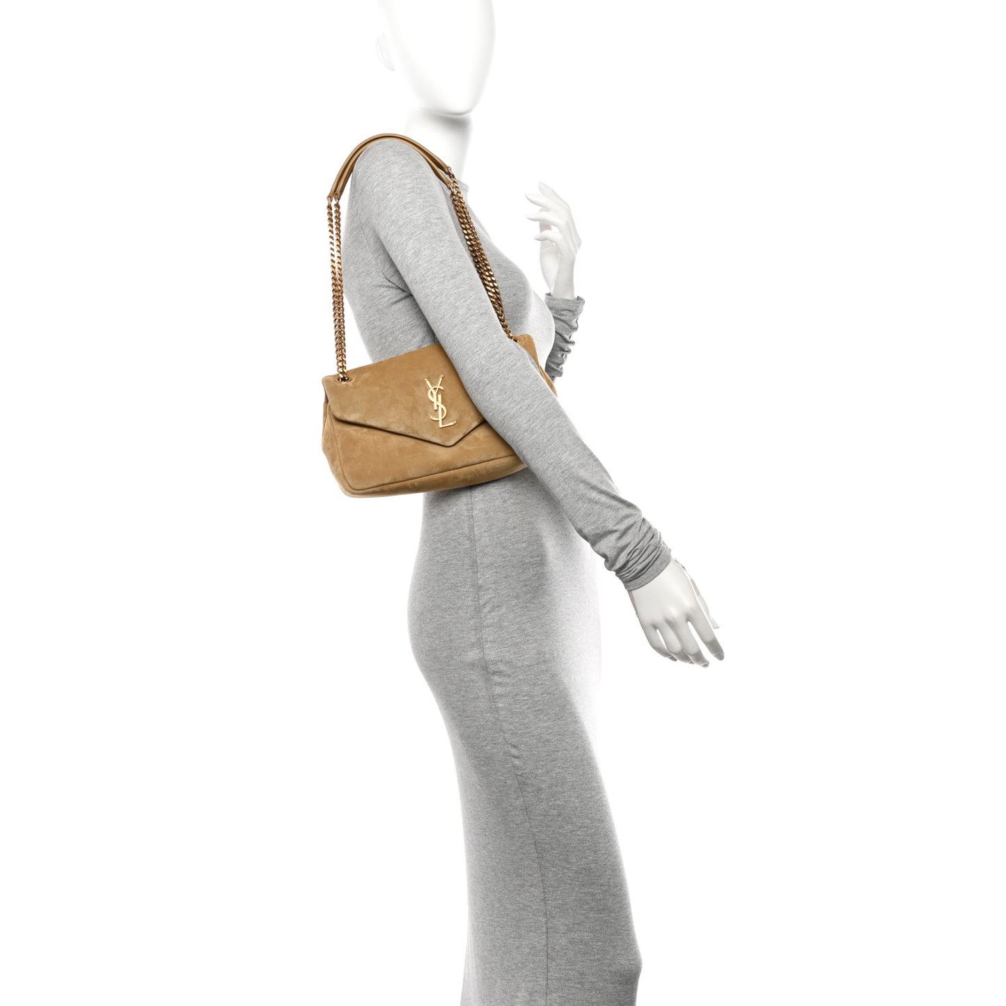 Suede Calypso Crossbody Fallow