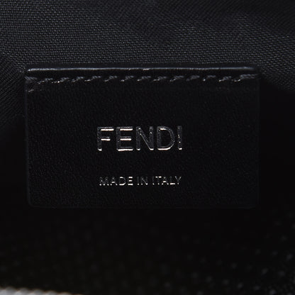 Fendi Cuoio Romano Fluo Metal Bug Eyes Pocket Belt Bag Giallo Fluo Black 6 of 7