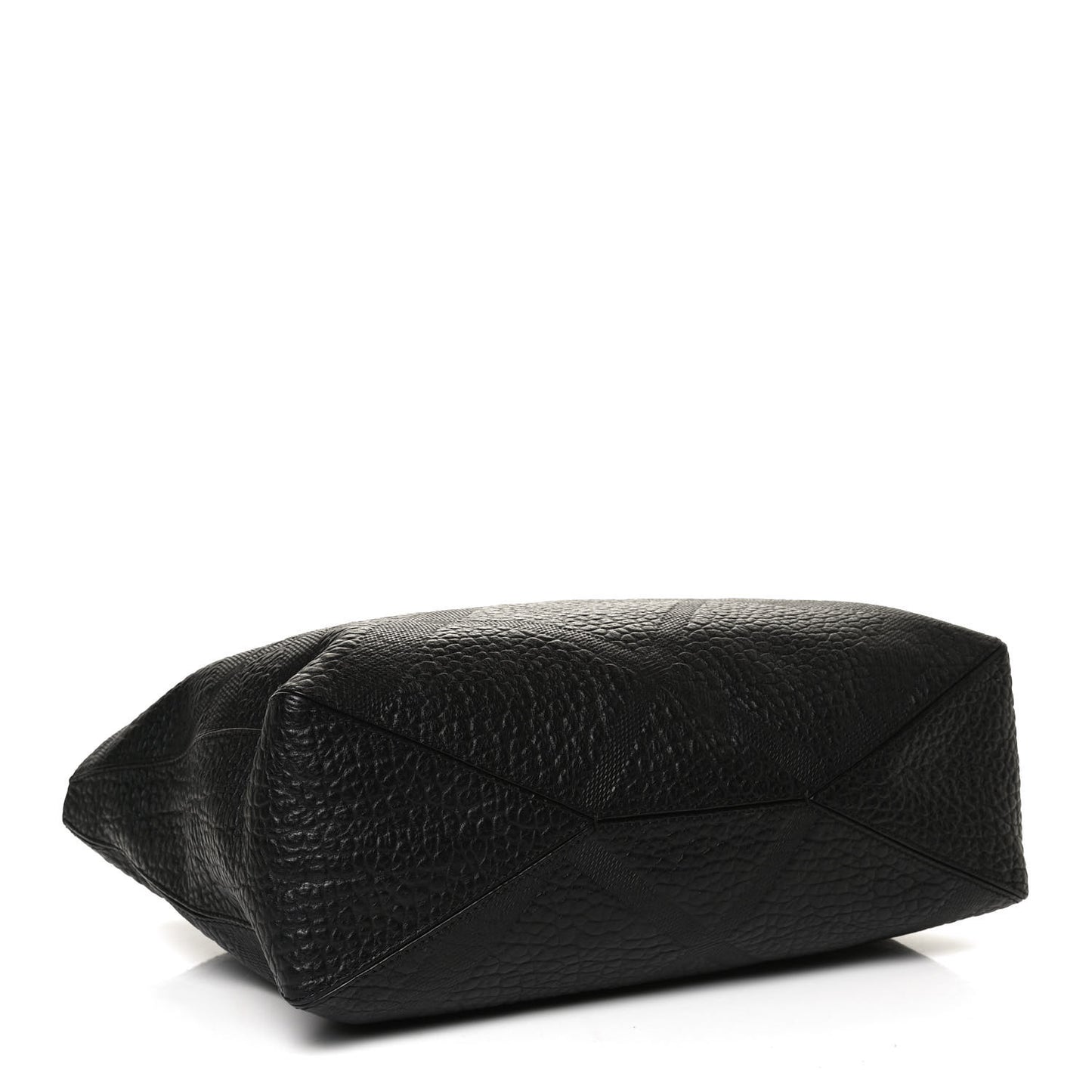 Signature Grain Medium Dewsbury Tote Black