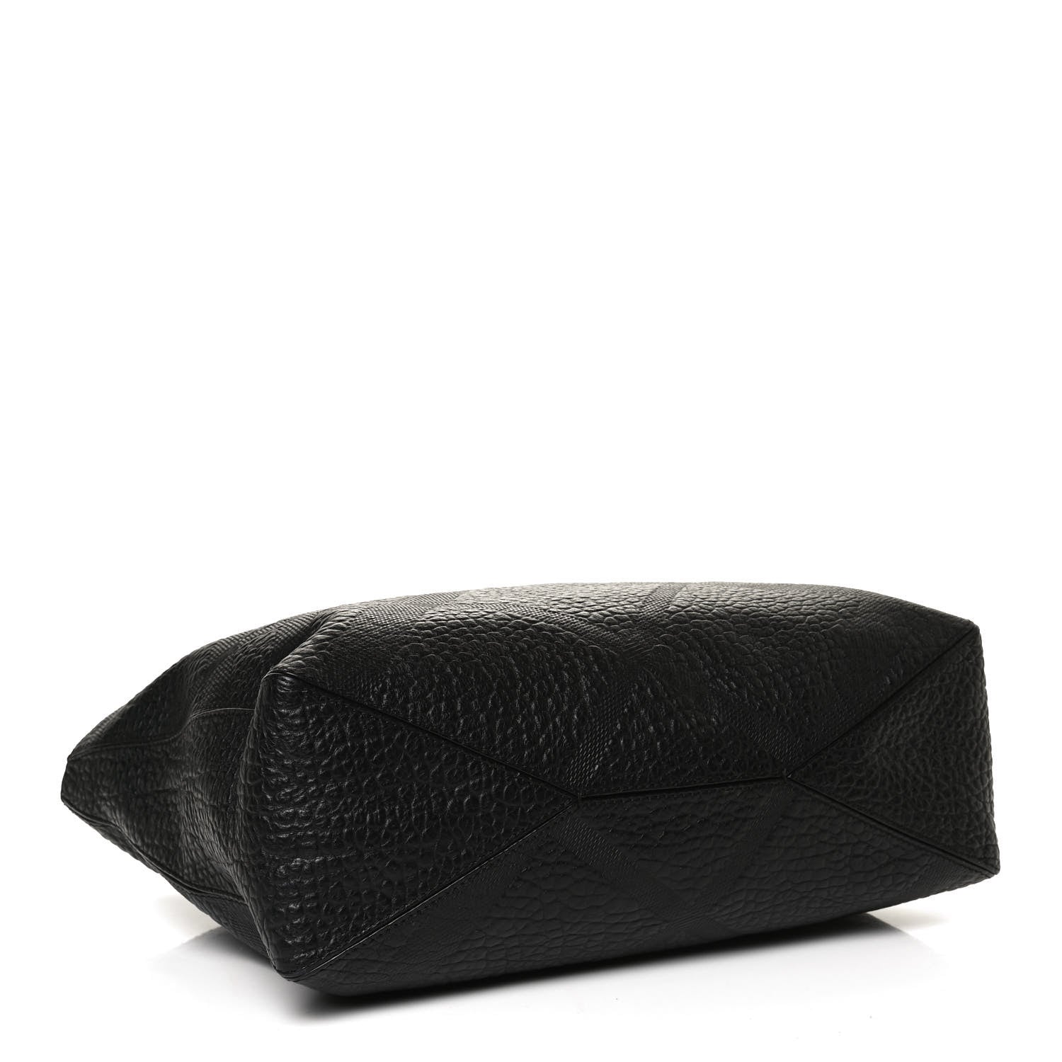 Burberry Signature Grain Medium Dewsbury Tote Black 4 of 16