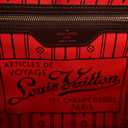 Louis Vuitton LOUIS VUITTON Damier Ebene Neverfull MM 6 of 9