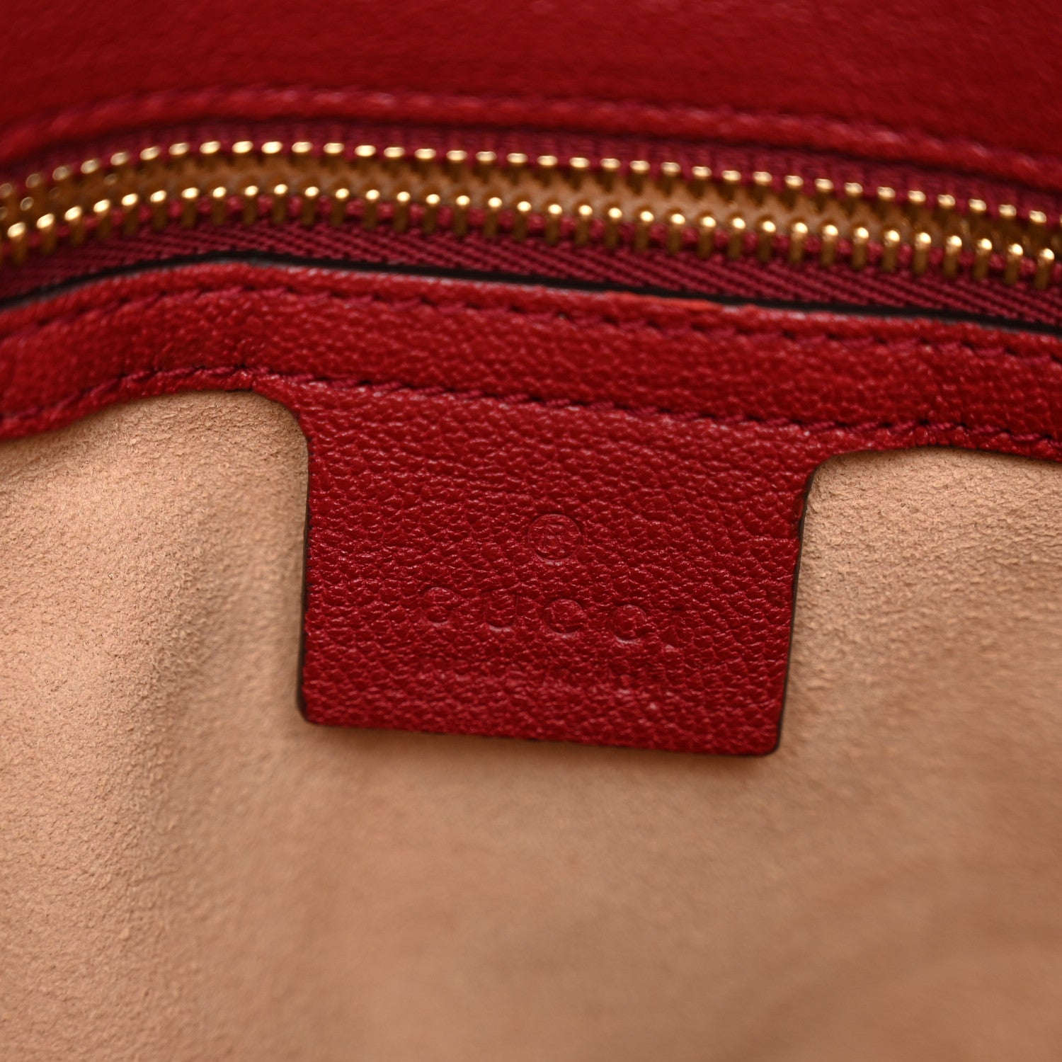 Gucci Sakai Be Green Calfskin Horsebit 1955 Cinch Top Messenger Bag New Cherry Red 6 of 10