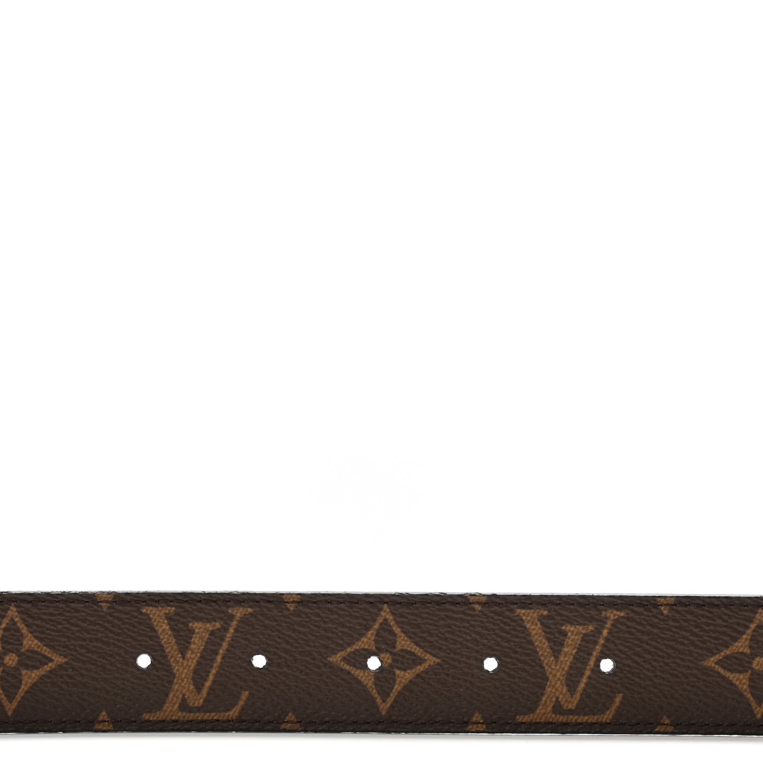Louis Vuitton Calfskin Monogram 30mm LV Initiales Reversible Belt 85 34 Black 4 of 10