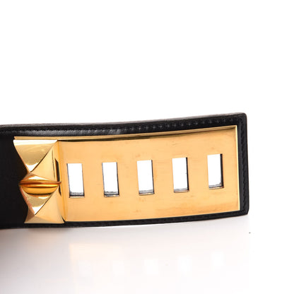 Hermes Box Collier De Chien CDC Belt 75 Black 9 of 11