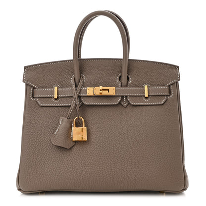 Hermes Togo Birkin 25 Etoupe 1 of 11