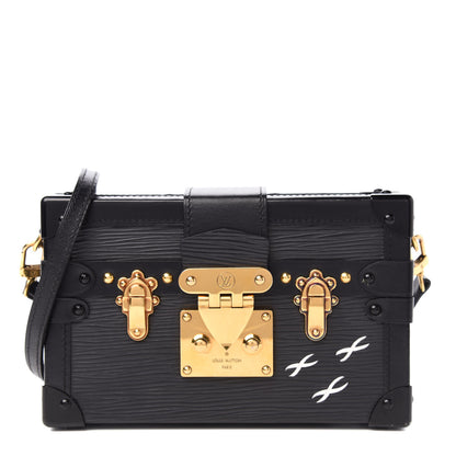 Louis Vuitton Epi Petite Malle Black 1 of 11