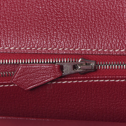 Hermes Epsom Candy Birkin 35 Rose Tyrien Rubis 21 of 33