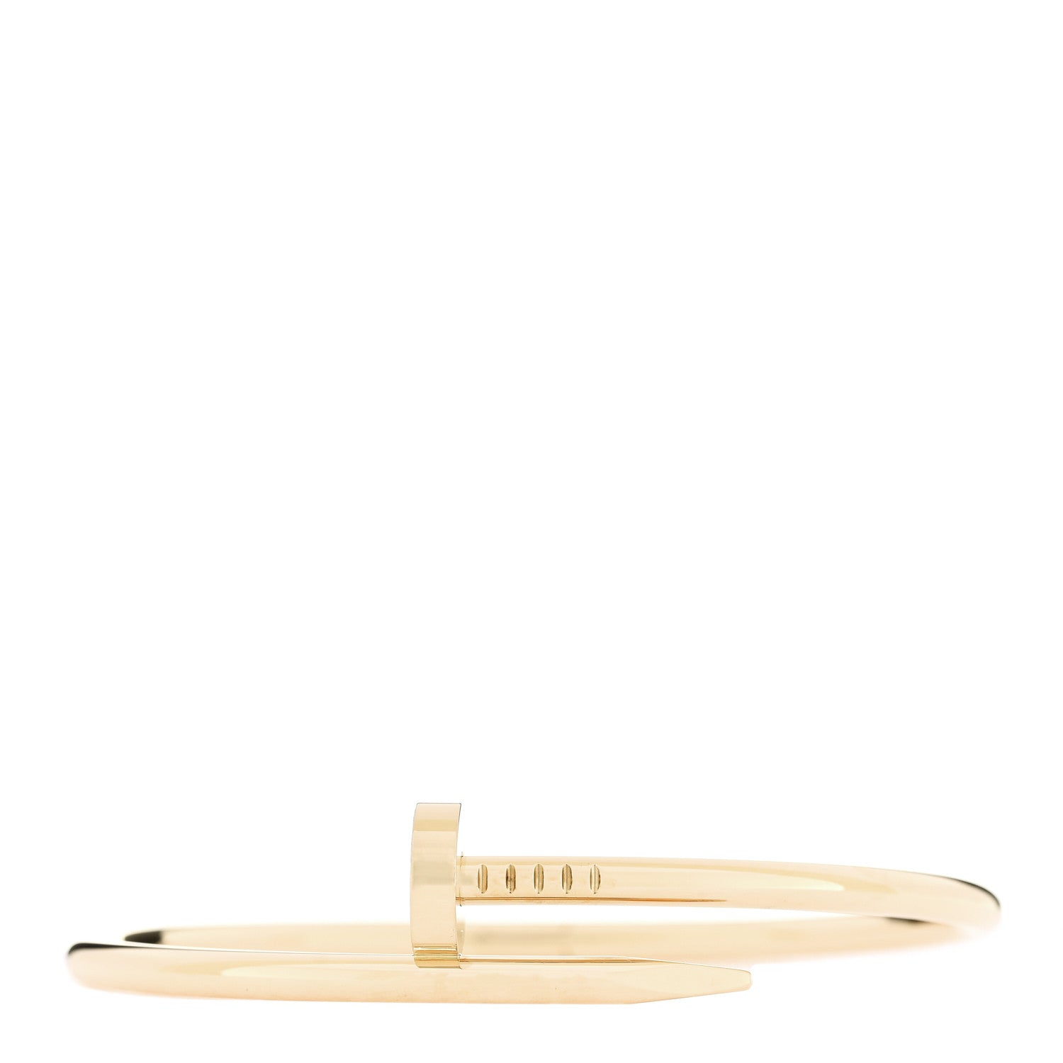 Cartier 18K Yellow Gold Juste Un Clou Bracelet 18 1 of 5