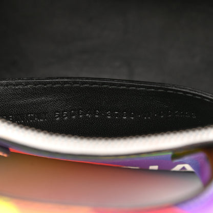 Balenciaga Smooth Calfskin Logo Rainbow XXS Ville Top Handle Bag Multicolor 9 of 9